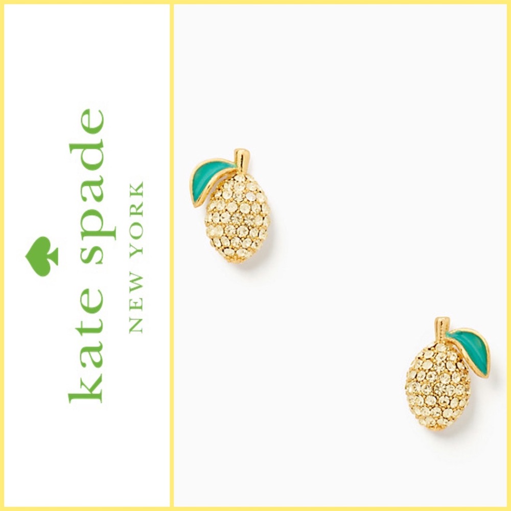 🍋Kate Spade Picnic Perfect Lemon earrings🍋